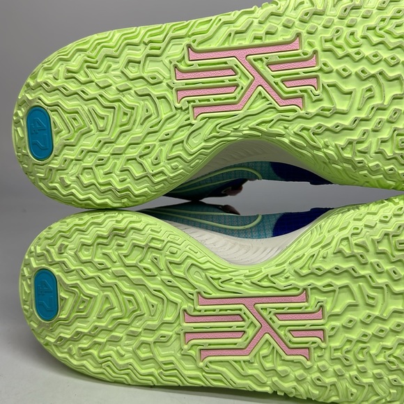 USED Men’s Nike Kyrie Low 4 'Keep Sue Fresh' Blue Sneaker CW3985-401 RARE No Box - Picture 6 of 7